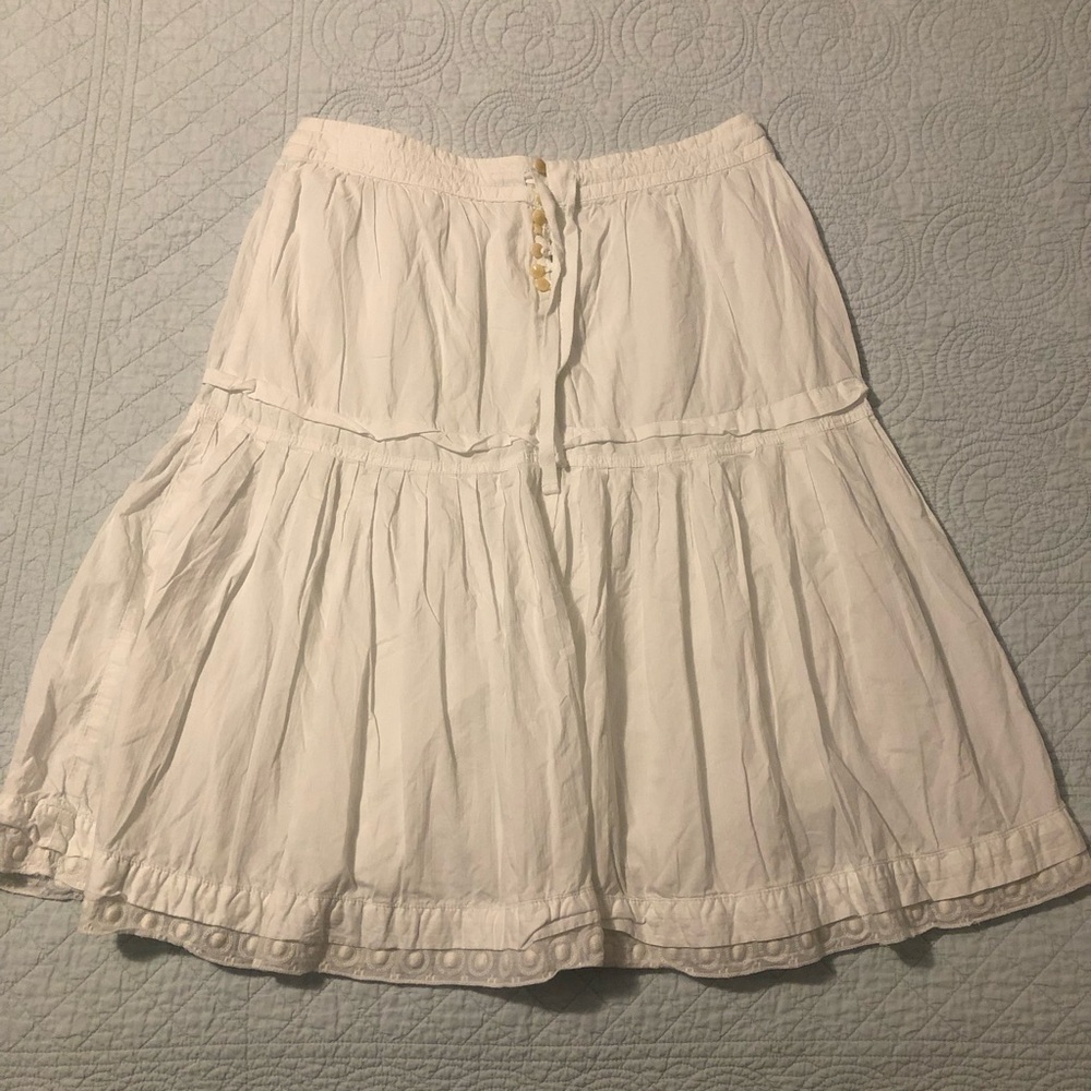 J Crew tiered ruffle skirt. Size 12.
